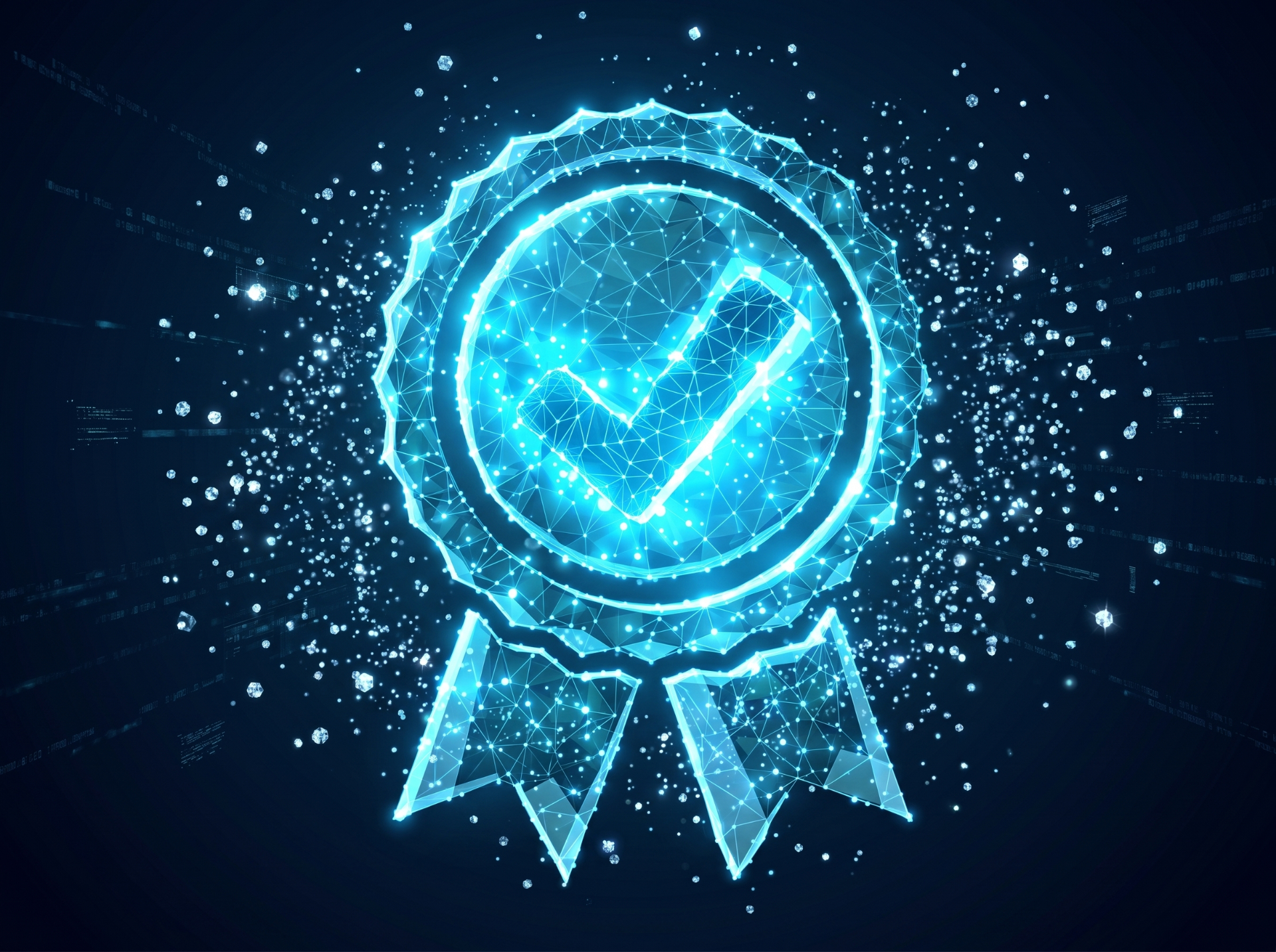 Certified quality badge