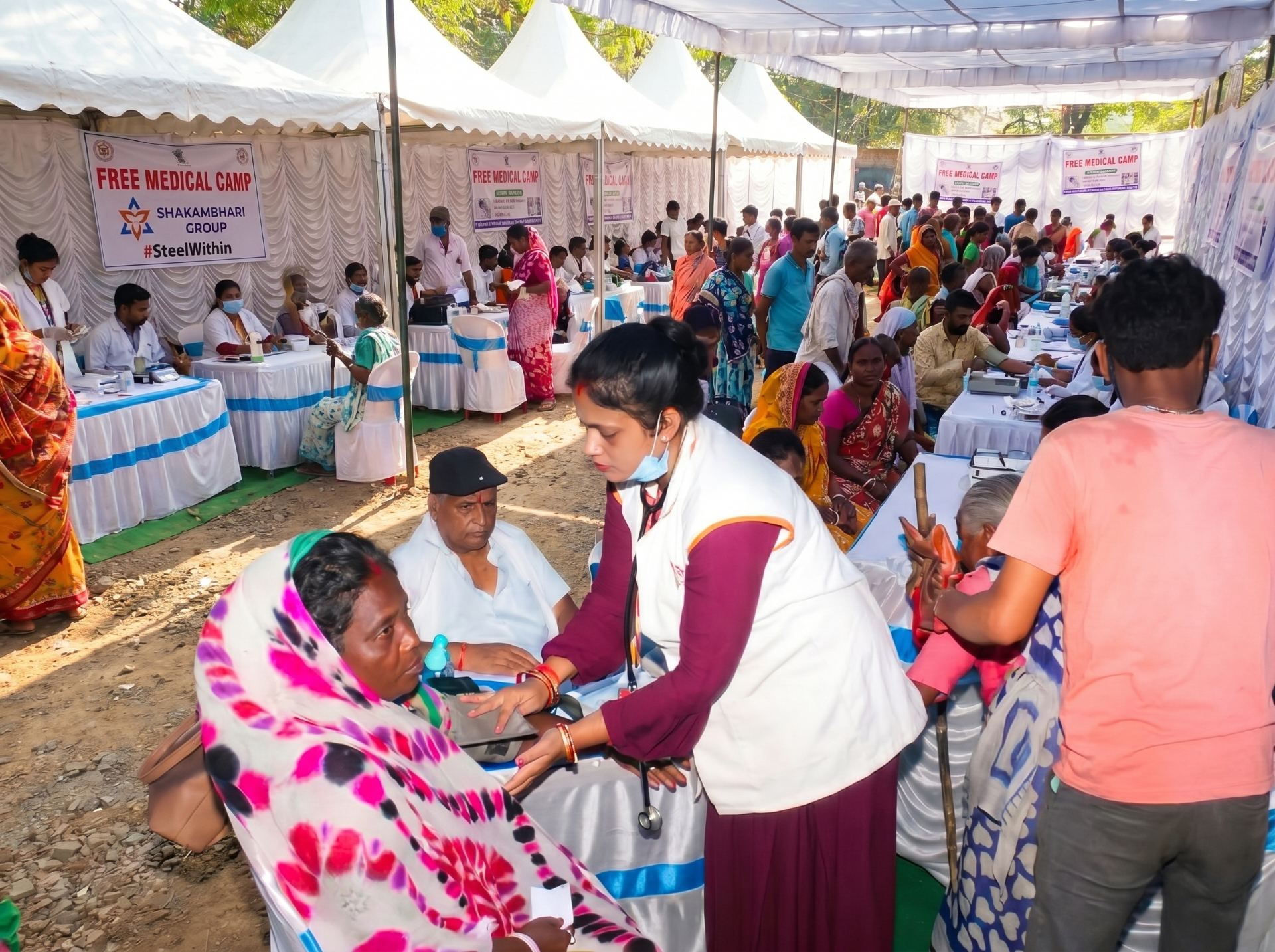 Free medical health check-up camp