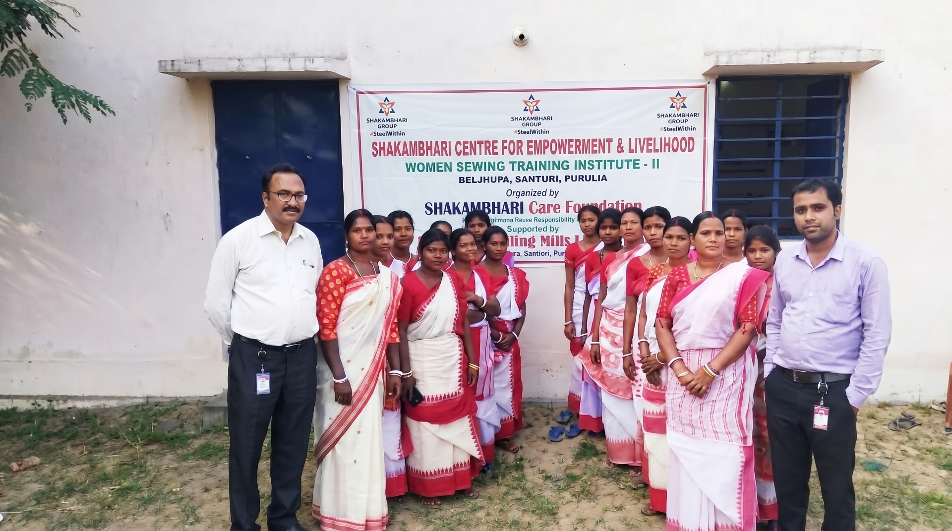 Skill-training workshop for villagers