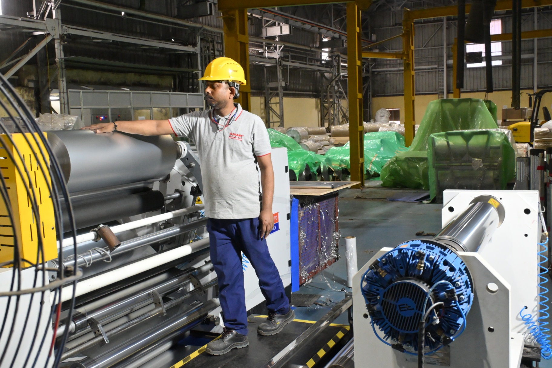 Lamination Roller Setup